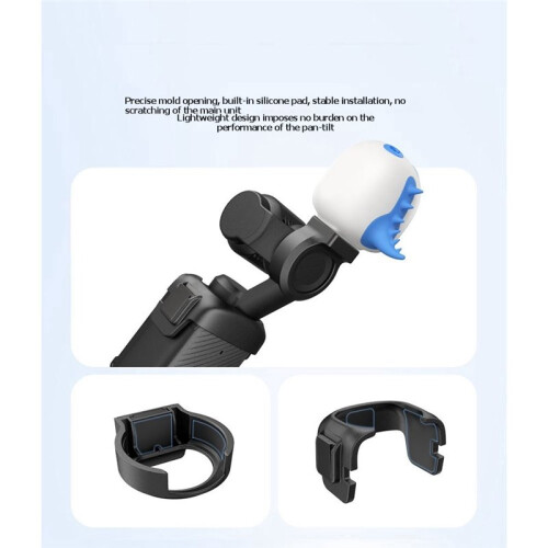 Magnetic Fill Light  Quick Release Selfie Light for  Pocket 3/4 Camera for Vlogging and Night Shooting