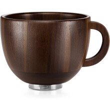 Tigela de Madeira com Alça, Suporte de Madeira para Tigelas de Mistura para Batedeira de Pedestal, para Modelos para de 4,5 e 5 QT com