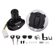 Kit de Clé de Contact, D'Alimentation en Carburant et de Verrouillage pour Moto pour pour 650 2017-2024 Z650 2017-2024