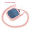 Silicone Cover Case for  SoundLink Micro II Speaker, Protective Cover Shockproof Sleeve with Shoulder Strap 4