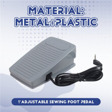 Pedal de Controle de Velocidade Ajustável para Máquina de Costura Singer Pfaff, Modelo C-9000, Substituto Do Modelo 001115109.