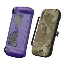 For Ally X Protective Case+EVA Storage Bag Anti-Fall Soft TPU Protective Case for Ally X Game Console C