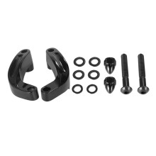1 Paar Spiegelversetzungsadapter-Set, Schwarz, für -Davidson Modelle 2006-2014