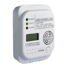 Allarme Monossido di Carbonio per Uso Domestico, Rilevatore di CO A Batteria, Sensore di Allarme Gas.
