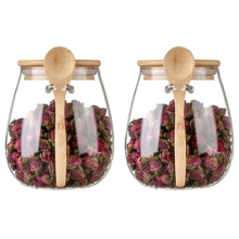 Nouveaux Récipients Hermétiques pour la Conservation des Aliments: Bocaux en Verre avec Couvercle, Boîtes à Sucre et à Thé