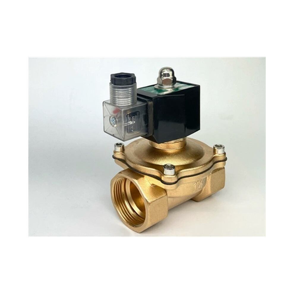 1/2" Ip65 Waterproof Brass Solenoid Valve With Led Power Indicator 220V/24V Normally Closed Valve 24Vdc 1/2" 4712939999022