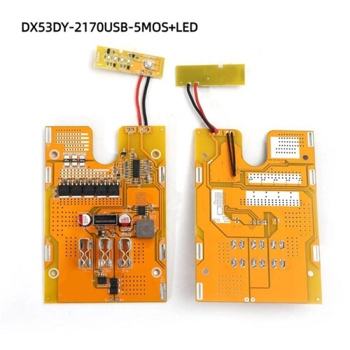1Pc Battery Pack Interface Pin & PCB - 21V BMS Protection Circuit for 21700 Lithium Battery, Power Tools Accessory 2