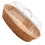 Woven Bread Basket with Imitation Rattan Design for Kitchen, Dining & Parties 5