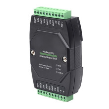 RS485 Industrial 8Ch Analog Output Module 12-Bit da Conversion Supports 8ch Simultaneous Voltage or Current Output 8CH