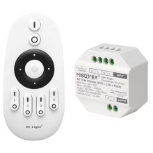 MiBOXER TRI-C1WR 110V-220V Tuya Wireless WIFI+2.4GHz RF+Push Dim for Traditional Incandescent/Halogen/ Lamp