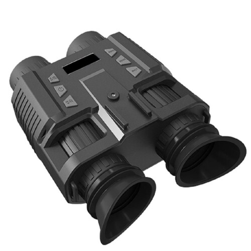 Óculos de Visão Noturna Infravermelha para Caça e Camping, com Zoom de 8x e Montagem Na Cabeça.