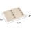 Two Row Eight Grid Glasses Storage Box, Sunglasses Display Box, Suitable for Glasses Storage, Simple and Elegant 6