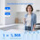 2pcs FPPWFU01 PurePour PWF-1 Advanced Water Filter Replacement for  Refrigerators 4