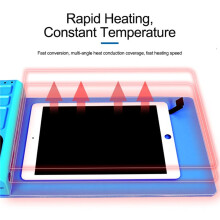 S-918E LCD voor Blauw Scherm Splitter Verwarmingsplaat Scheidingspad voor LCD-Scherm Scheidingsgereedschap EU-Stekker