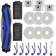 Para para Deebot T30C para Omni / T30C, Omni/Gen2 Aspiradora Robótica Filtro de Cepillo Lateral Principal, Accesorios de Fregona