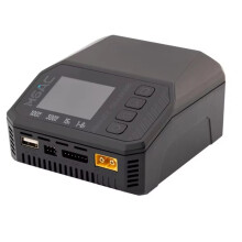 M6AC Zweikanal--Ladegerät/Entlader für LiPo-, LiHV- und LiFe-Akkus (1-6S) mit 100-W-AC- und 300-W--Anschluss, A EU-Stecker
