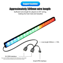 LED Light Bar Streaming Light, Magnetic Pollution Atmosphere, Motherboard Synchronization Design