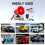 12V 130dB Car Warning Alarm Speaker  Siren Horn with Amplifiers, MIC System and Card Reader MP3 Player 2
