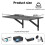 Projector Wall Shelf Holder Floating Shelf Stand Wall Mount Storage Rack Planter Wall Support Bracket Wall-Mounted Rack 4