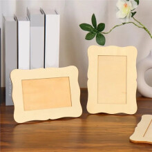 20PCS Wooden Blank Frames DIY Kit Hand Painted Tabletop Display Bulk Wedding Home Decor Accents