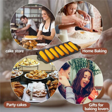 Cast Iron Corn Cob Pot, Suitable for 7-Hole Corn Bread Molds for Ovens, Stoves, Grills, and Bonfire Baking