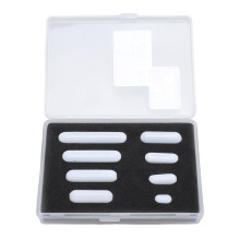 Lot de 8 Agitateurs Magnétiques en PTFE de Tailles Assorties (10 à 40 mm)