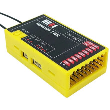 1pcs ELRS PWM Receiver 2.4GHz 9 CH HR8E ExpressLRS Receiver Module for FPV Fixed Wing RC Airplane Car Boat Vehicles