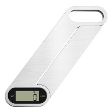 Balance de Cuisine Numérique Pliable, Très Précise, Petite Échelle Compacte avec Affichage LCD, Échelle de Portable