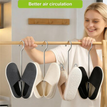 20 PcsStainless Steel Shoe Drying Hanger Shoe Drying Hanger for Washing Machine Shoes Laundry Room Shoe