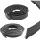 2Pcs Replacement for Andersen Storm Door Botton Sweep Fin Weatherstrip, for Andersen Pull-Down Storm Door Bottom Seal 1