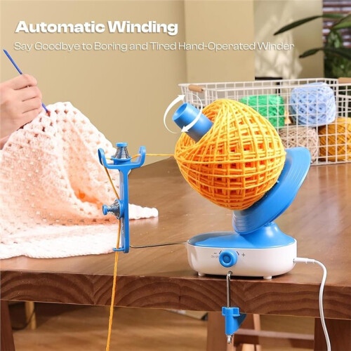 Electric Yarn  Winder Automatic Stranding Sorting and Splitting Machine for Yarn-High-Speed Wire Winding Tool 2
