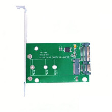 SATA3.0 to M.2 NGFF SSD Adapter Card 6Gbps Supports 2230/2242/2260 SSDs Expansion Card