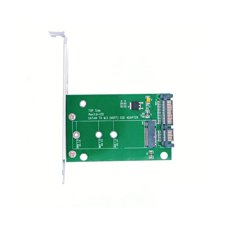 Sata3.0 To M.2 Ngff Ssd Adapter Card 6Gbps Supports 2230/2242/2260 Ssds Expansion Card 6033601690459
