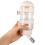 Cat Waterer Cat Feeder and Dispenser Automatic Pet Watering System Gravity-Flow Design 8