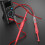 2PCS  Wire-Piercing Back Probe Pins for Automobile Repair, 4MM Jack 6