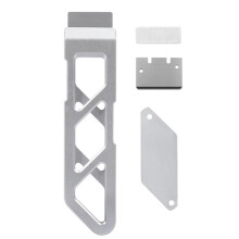 Universal Magnetic Spatula for Bambuc Lab X2D/P2S, Easy and Safe Part Removal, DIY Handle, 3D Printer Accessory.