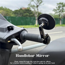 Motorcycle Handlebar End Mirror Accessories for Sprint 150 GTS300 GTV300 Primavera 150 Silver