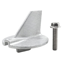 Boat Marine 6E5-45371-01 Trim Tab Anode with Bolt Zinc Alloy Anode Kit for 75-130 2/4-Stroke Motors