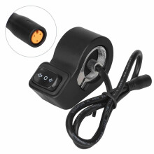 Accesorios para Acelerador de Patinete Eléctrico, Interruptor de Izquierdo y Derecho con Cable Impermeable de 3 Pines para Patinete Eléctrico DT