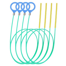 Dieses Wiederverwendbare, 130 cm Lange Verlängerungswerkzeug Eignet Sich Zur Reinigung Von Badewannen und Waschbeckenrohren (3-Teilig).