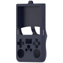 Für R36 MAX Handheld-Spielkonsole Silikon-Schutzhülle, Stoßfest und Staubdicht, Schutzhülle, Zubehör B