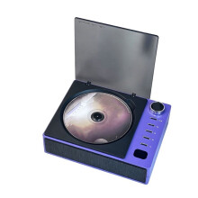 Tragbarer, Persönlicher CD-Player mit Lautsprechern, , Wiederaufladbar, Klein, Kompakt, Retro-CD-Player für Hotels
