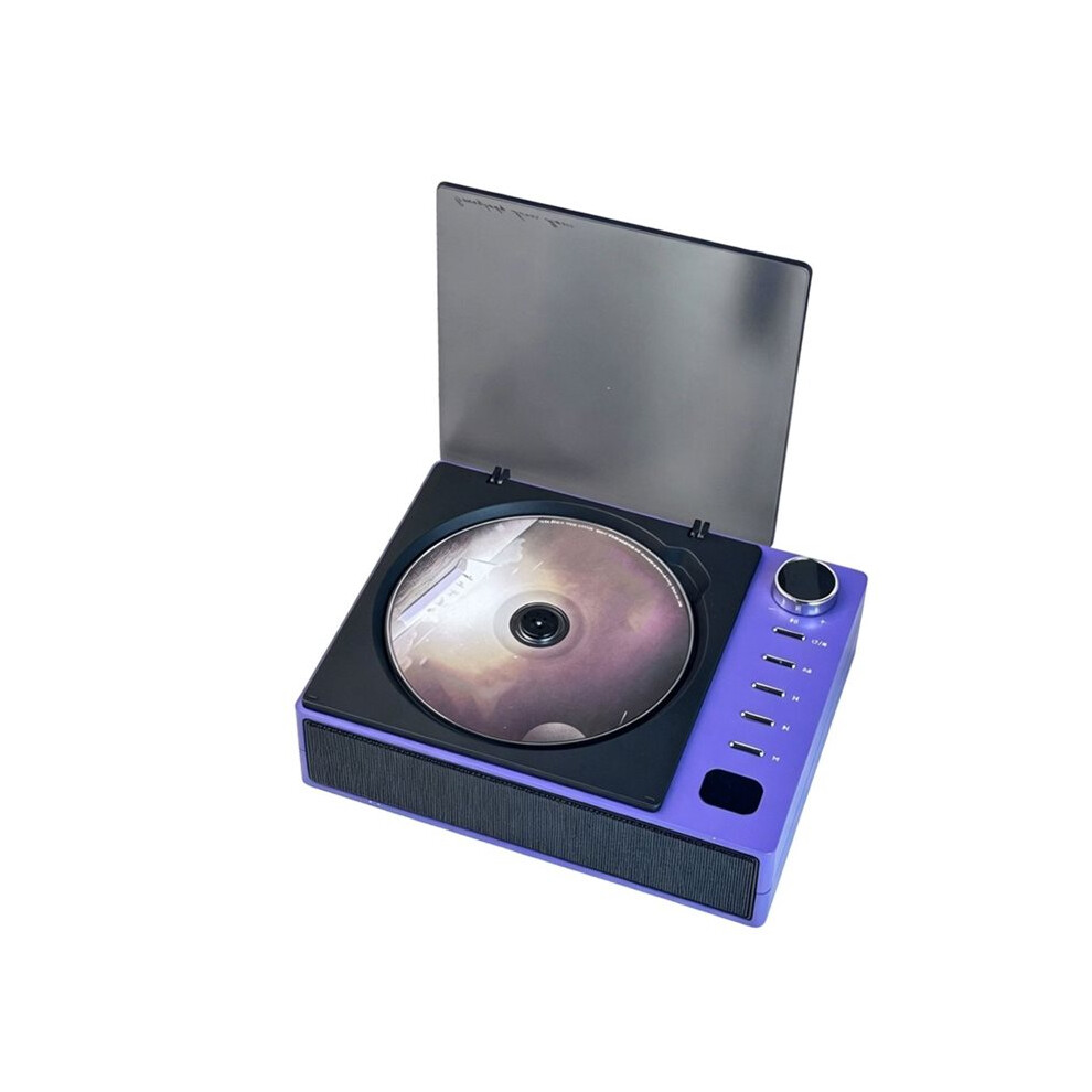 CD Player Portable Personal Desktop CD Player Speakers  Rechargeable Small Compact Retro CD Players for Hotels-image-OPC-PVH7MC5-NEW