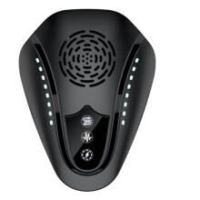 Ultrasonic Pest Repeller High Powered Indoor Plug in Repellent Rodents Roaches Ants Bugs for House Garage Black US Plug