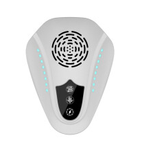 Ultrasonic Pest Repeller High Powered Indoor Plug in Repellent Rodents Roaches Ants Bugs for House Garage White US Plug