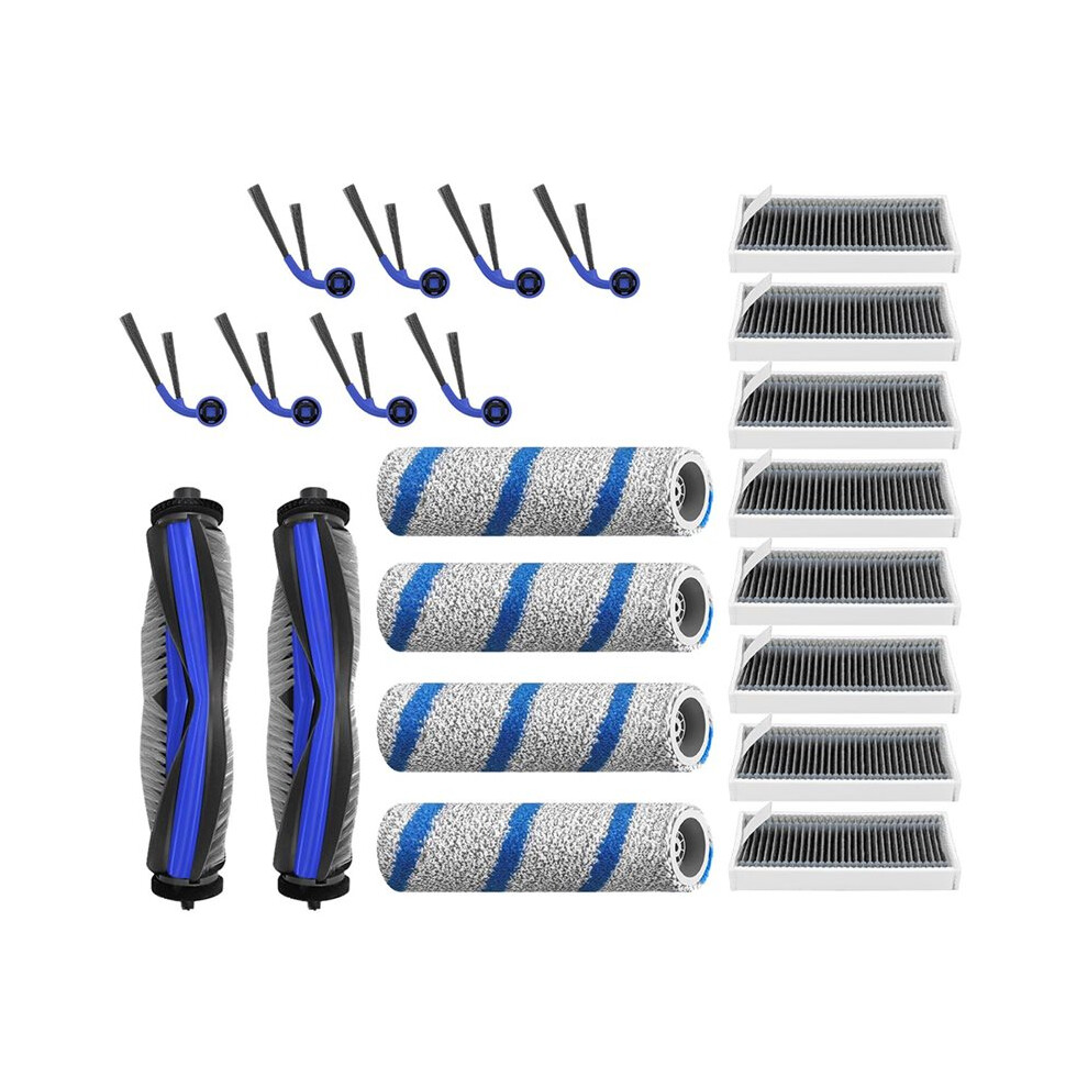 Fit For Deebot X11 Omnicyclone Parts Main Roller Side Brush Filter Roller Mop(22Pcs) 6032318075443