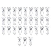 30 Pack Balloon Arch Clips Plastic Transparent Backdrop Spring Clamps 2 Inch Clear Clips for Balloon Arch Kit Birthday