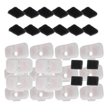 16 Pack Cat Water Fountain Replacement Filter for Petlibro Dockstream Cat Water Fountain PLWF005/PLWF115/PLWF105