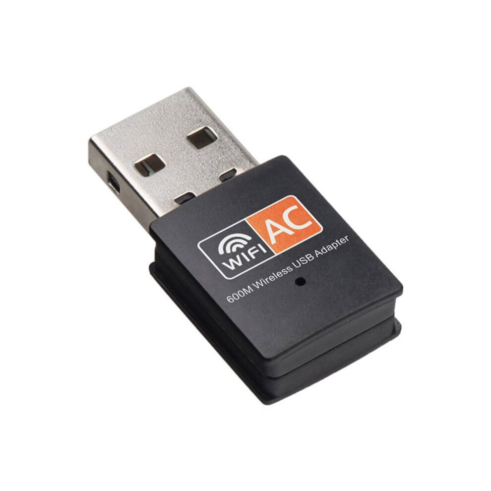 600Mbps Wireless Usb Wifi Adapter Receiver Wifi Dongle Pc Network Card Dual Band Wifi 5Ghz Adapter For Laptop Computer 4711139616265