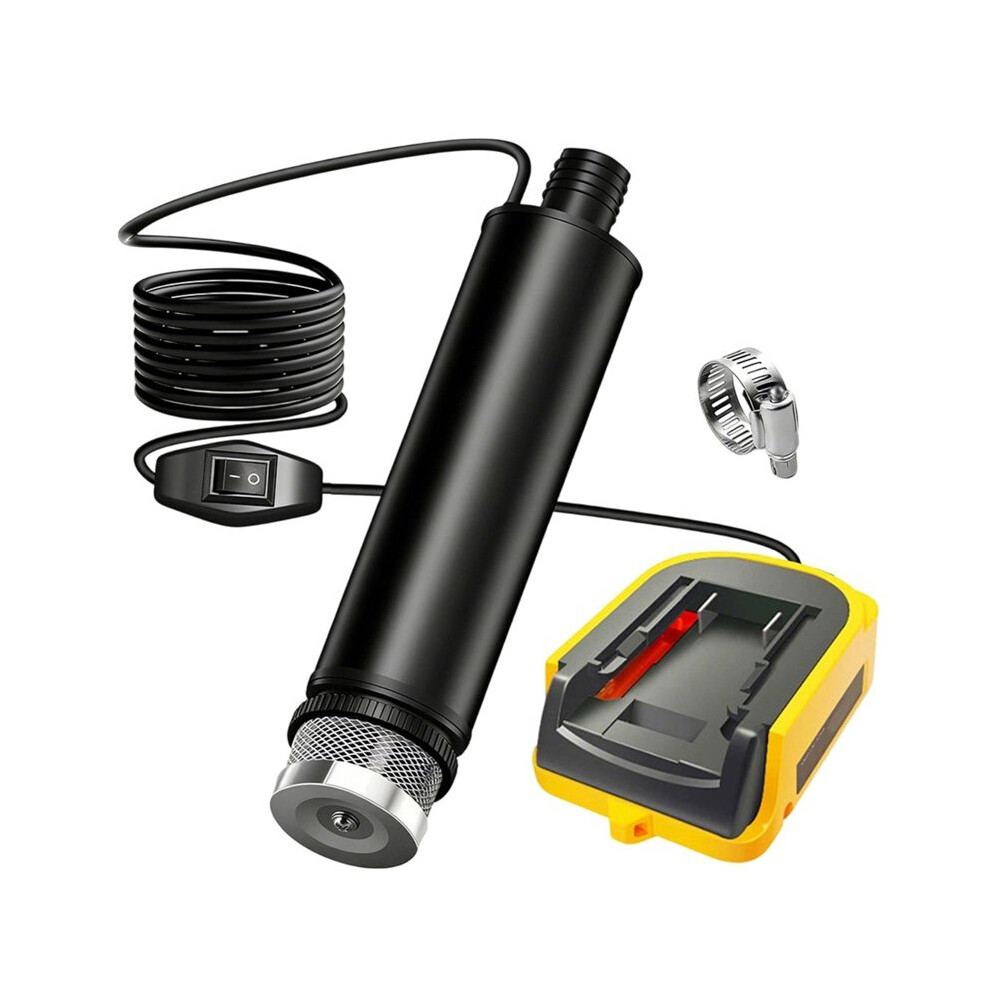 Cordless Submersible Water Pump For 18/20V Batteries, 635Gph, For Drainage In Camping Gardens, Rvs, And Ponds 6031945982759